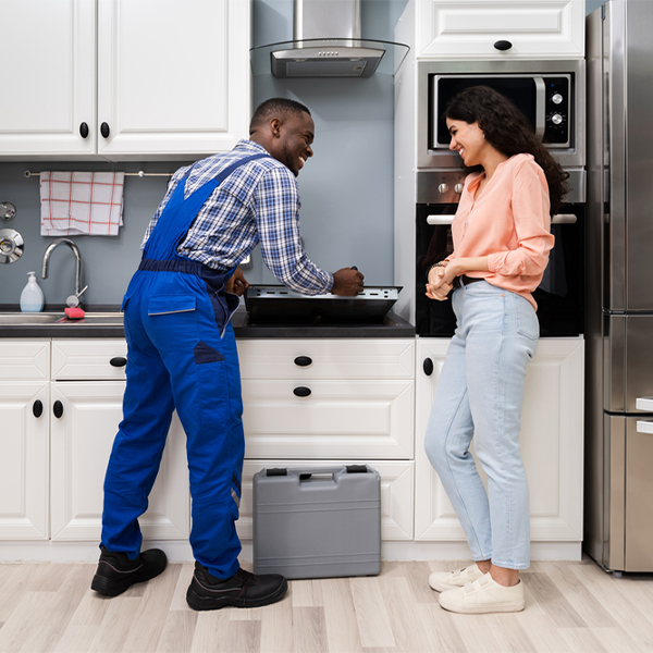 can you provide an estimate for cooktop repair before beginning any work in Webster Iowa